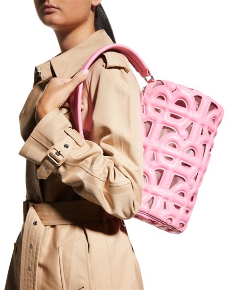 burberry rhombi bag|Burberry TB Puffy Small Rhombi Shoulder Bag .